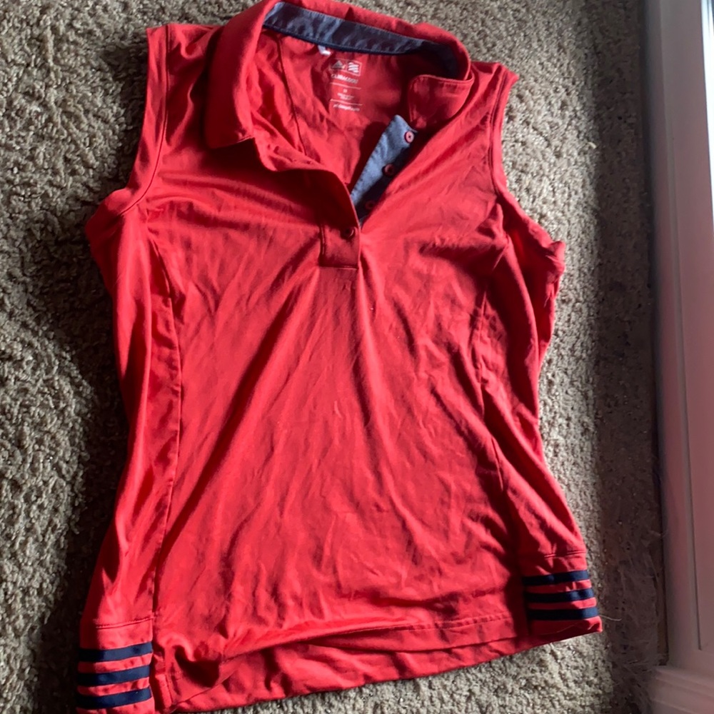 Women’s Adidas golf shirt, Medium